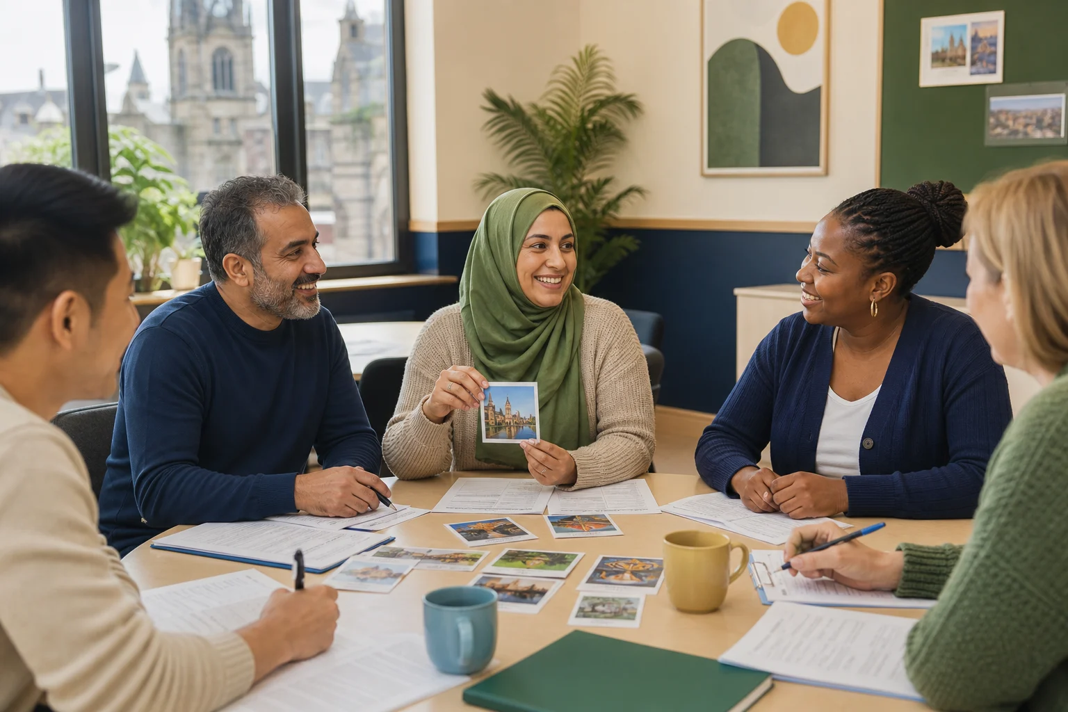 ESOL course at Yorkshire College in Leeds