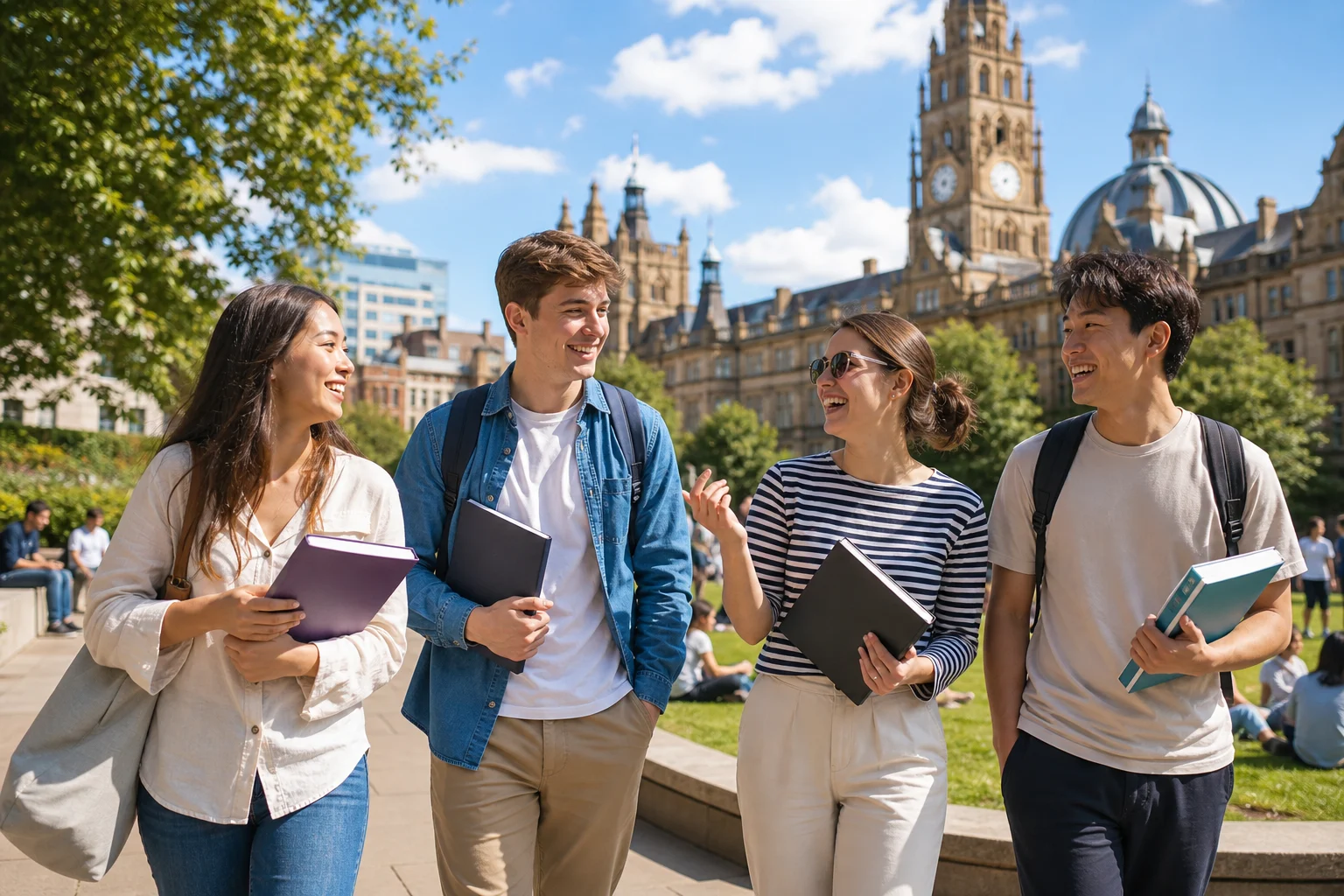 Summer English courses in Leeds for international students