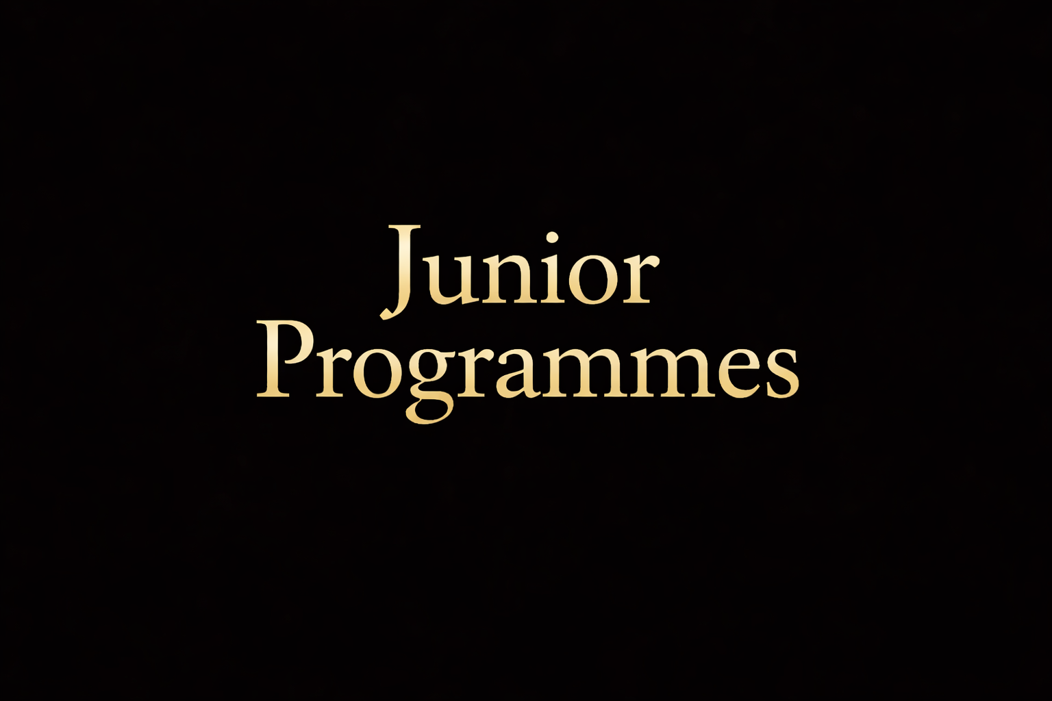 Junior Programmes at Yorkshire College in Leeds
